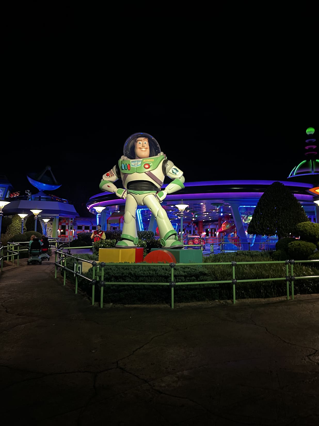 Buzz Lightyear at Toy Story Land Disney World